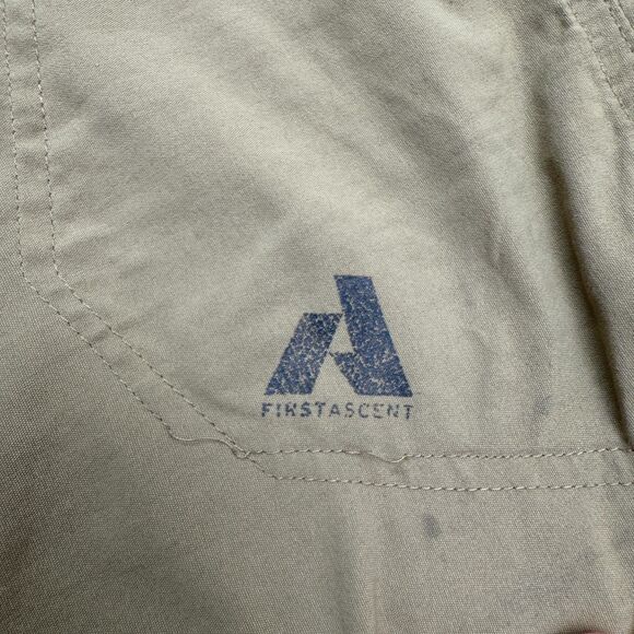 Eddie Bauer First Ascent Cargo Pants Men 30x30 Brown Khaki Straight Outdoor Hike - Picture 9 of 16